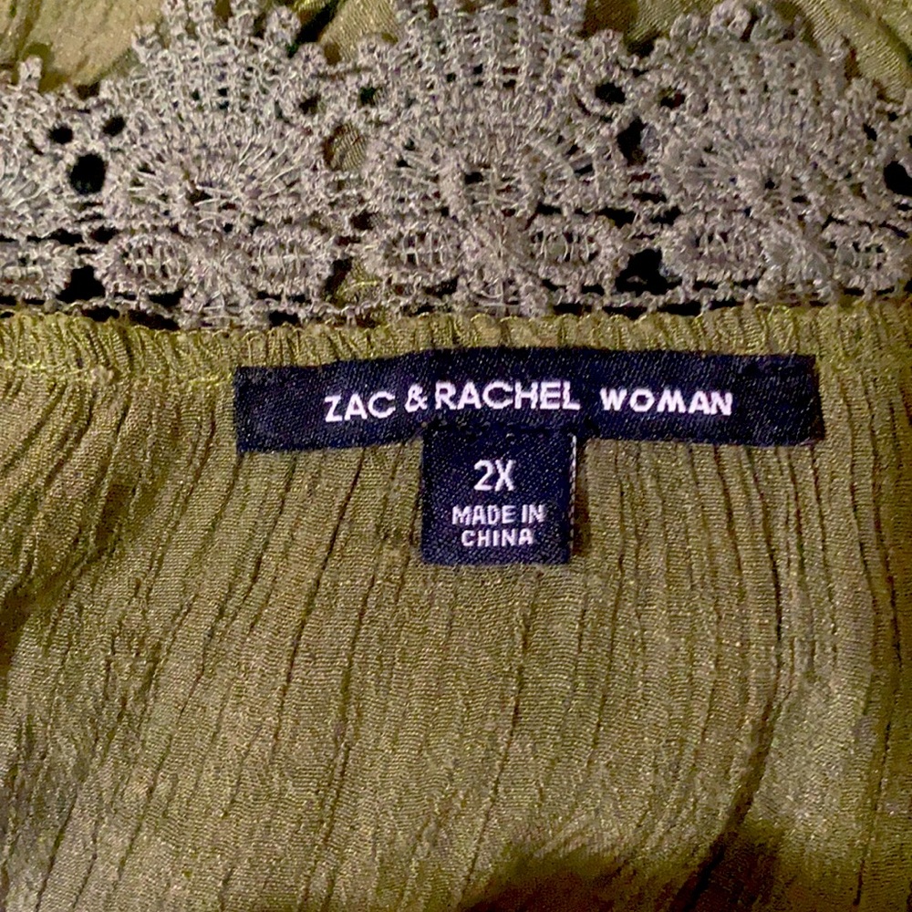Zac & Rachel Woman Blouse! 2XL.